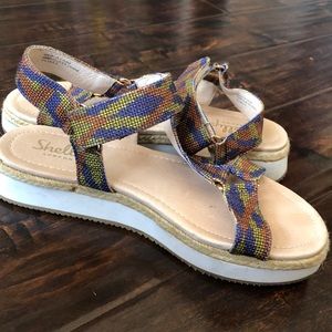 Shellys London platform sandal